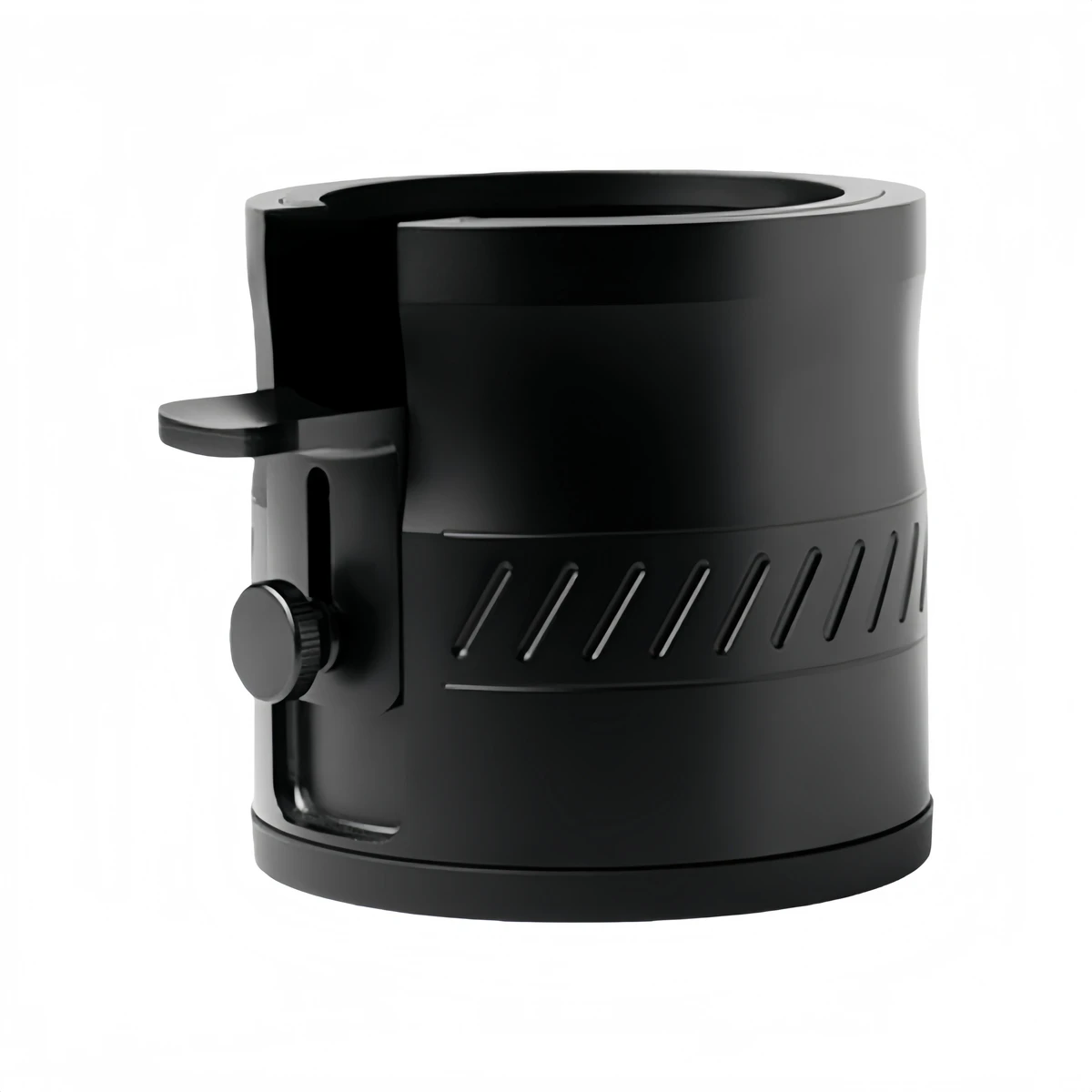 

Coffee Portafilter Holder with Large Support Platform Adjustable Height Espresso Tamping Station for Barista Use