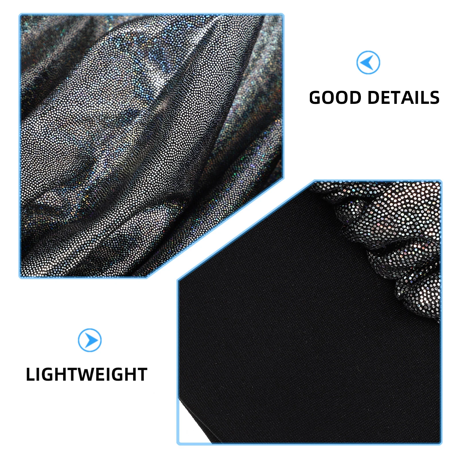 

Elastic Satin Shower Cap Sleep Bonnet Wide Band Hair Wrap Bath Hat Lightweight Durable Comfortable for Night Use Face Cleaning