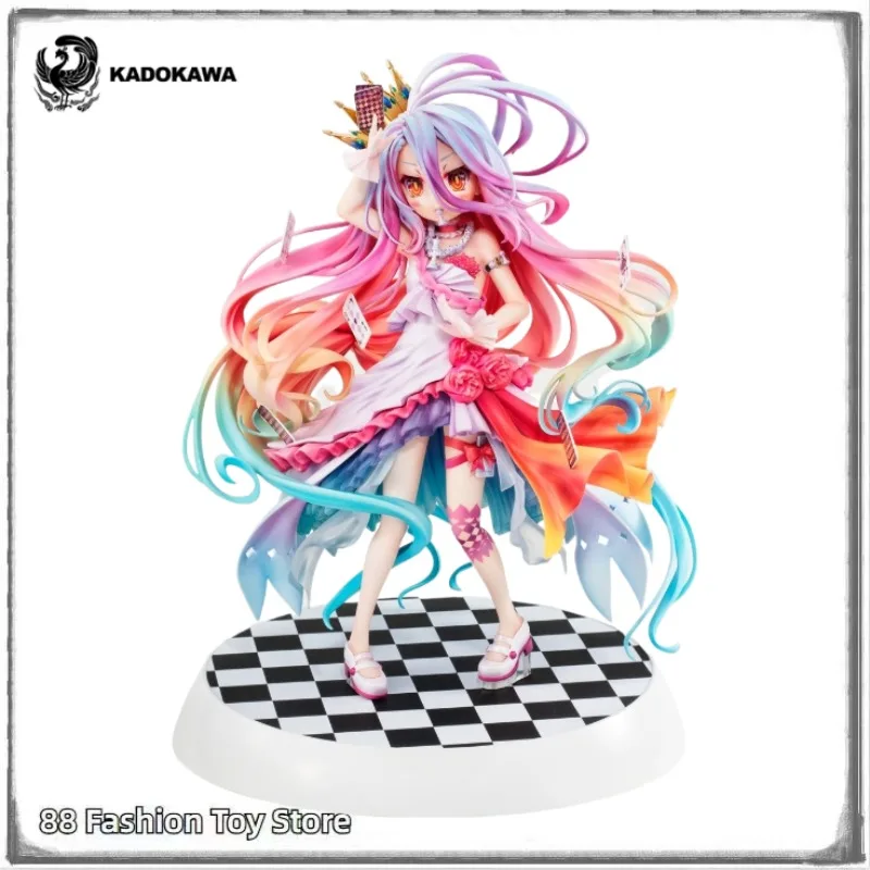 

В наличии Оригинальная фигурка KADOKAWA KDcolle No Game No Life в белом платье, аниме-игрушка, подарок, украшение