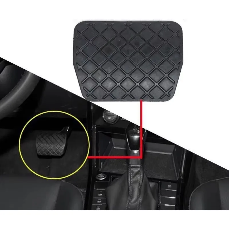 Brake Pedal Rubber Sleeve Anti Slip Pad for Volkswagen Touareg Touran Sagitar  Magotan New Passat  Mingrui  Lingdu