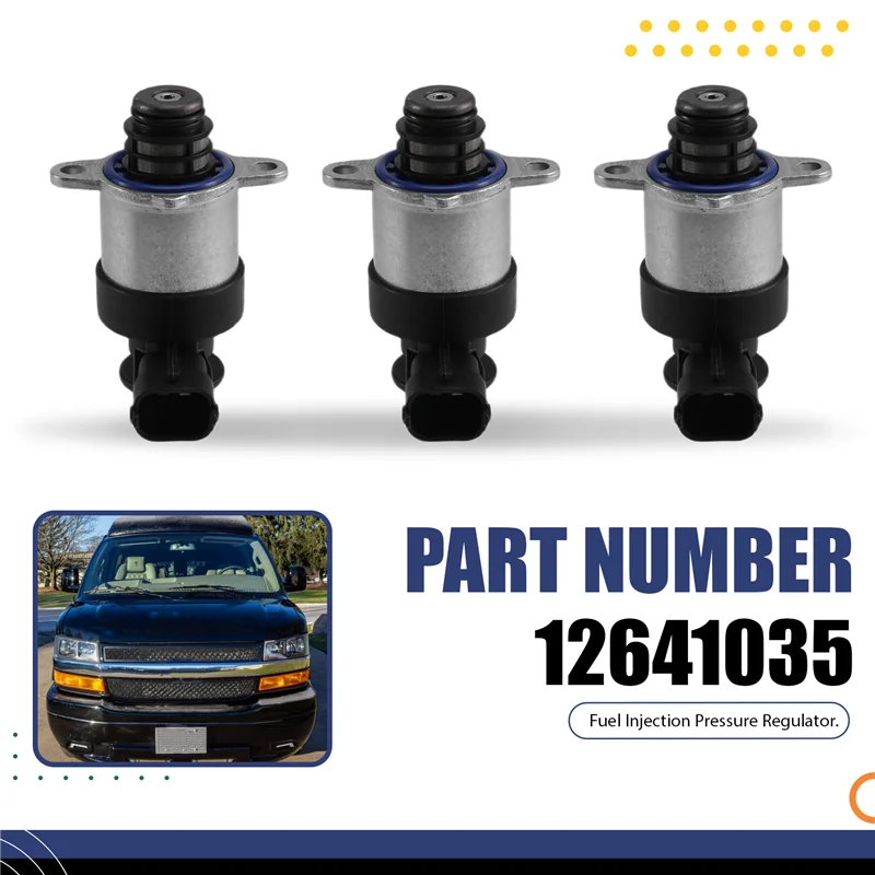 

Fuel Injection Pressure Regulator For 6.6L For Chevy Express 2500 3500 GMC Savana 2500 0928400757 12641035