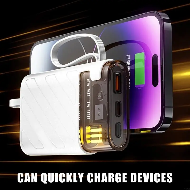 Y3ND DIY 18650 Battery Pack Case With Quick Charging Capability For DIY PowerBank