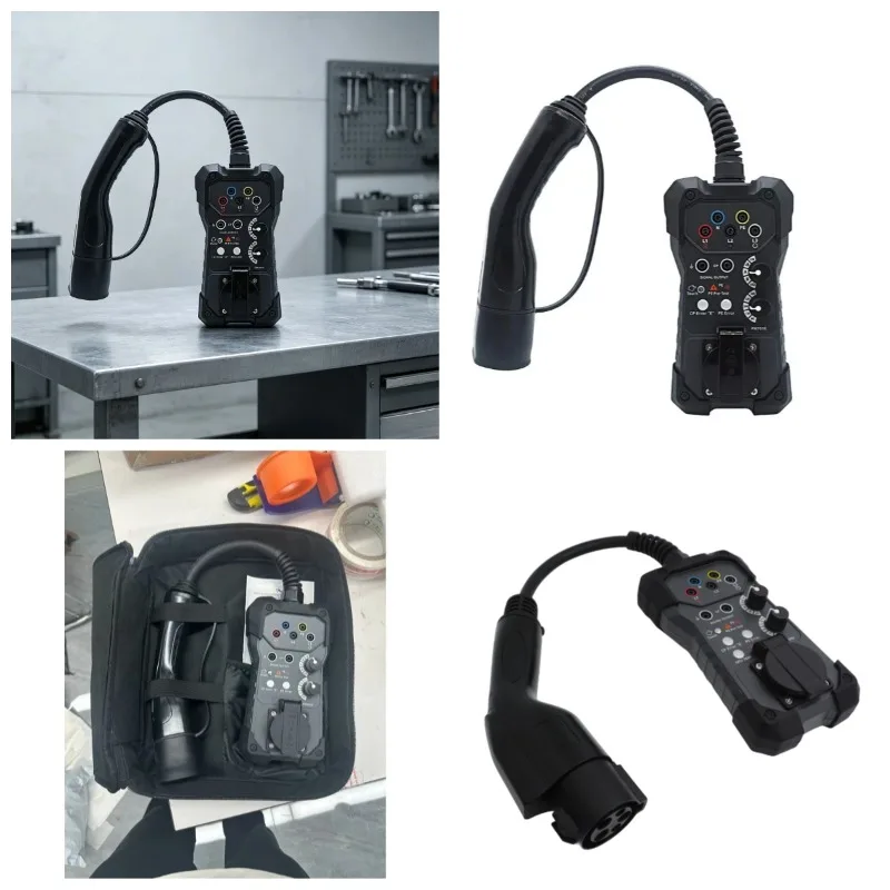 PM701E Portable EV Charging Station Fault Detector European/US Compatible Diagnostic Tool