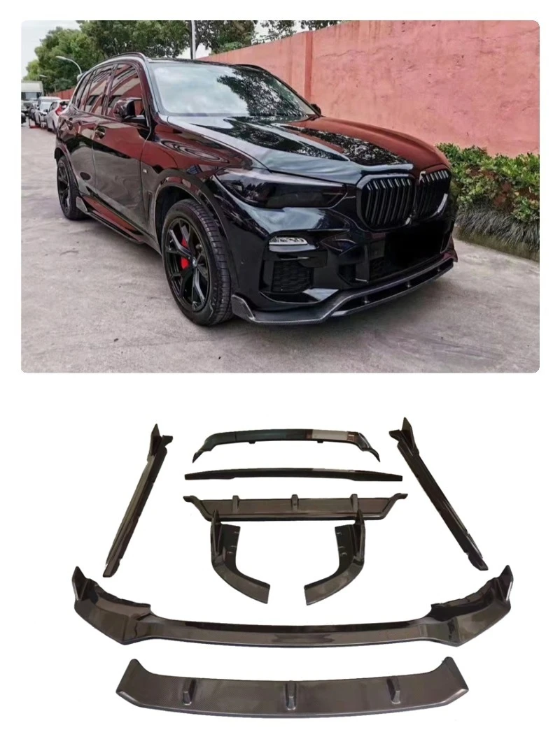 

X5 G05 Car Kit Front Lip Side Skirt Diffuser Spoiler X5 G05 Body Kit for X5 G05