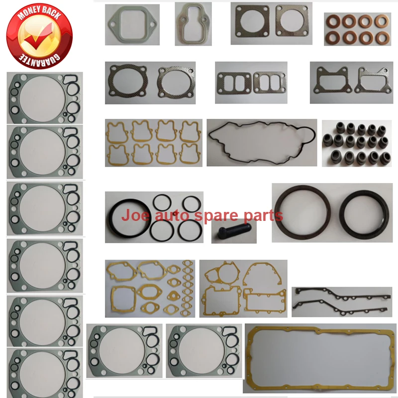 complete Engine Full gasket set kit for Daewoo Engine: D2848  8 cylinder