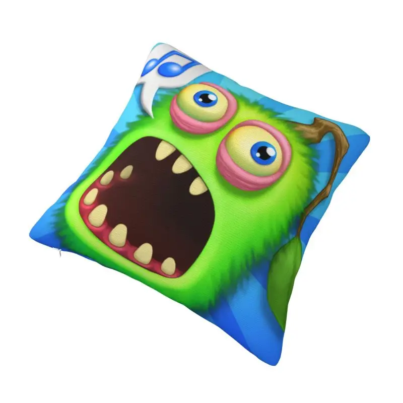 Custom Luxury My Singing Monsters Game Sofa Cushion Cover Soft Throw Pillow Case