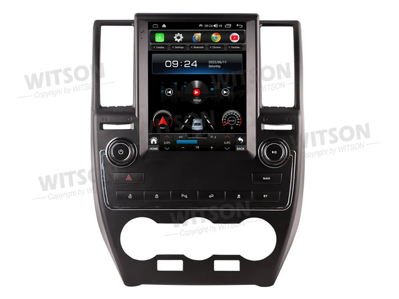 WITSON Android 14 TESLA STYLE For Land Rover Freelander 2 2007- 2015 QLED Car Radio Multimedia Video Carplay Navigation GPS
