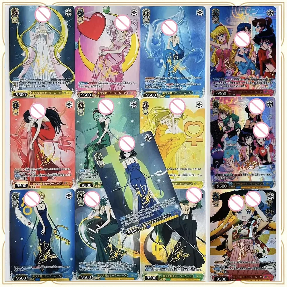 10PC/Set Anime Goddess Story DIY ACG Premium Glitter Boys Tabletop Games Toys Collectible Cards Christmas Birthday Gifts