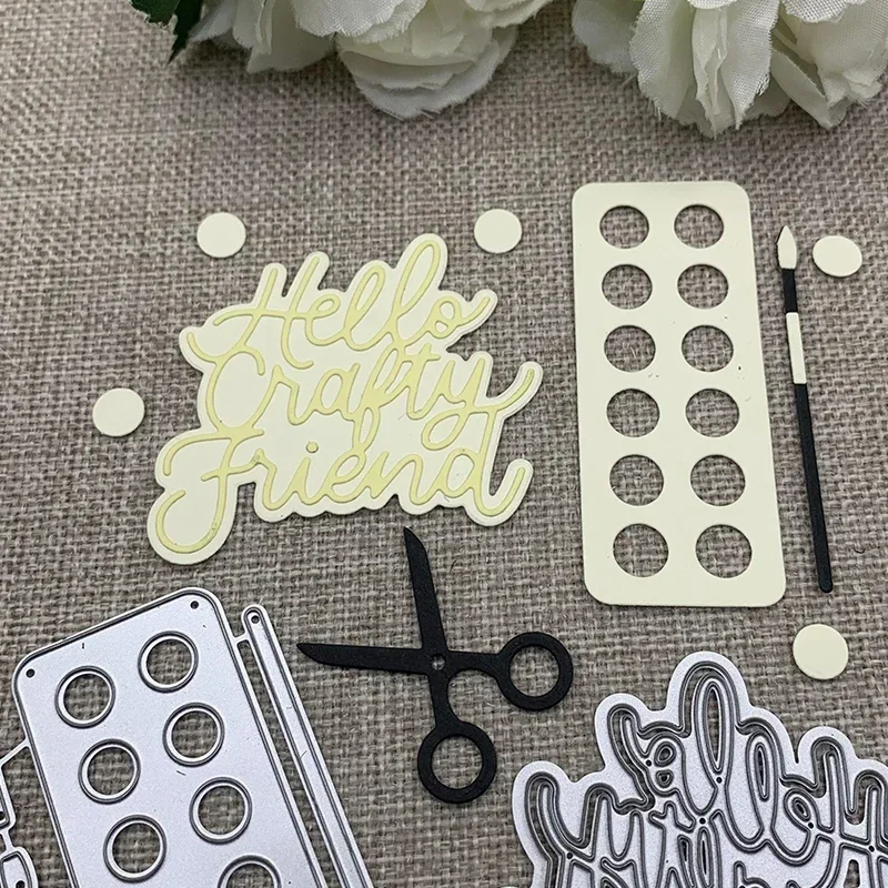 New Learning tools letter Metal Cutting Dies Stencils Die Cut for DIY Scrapbooking Album Paper Card Embossing