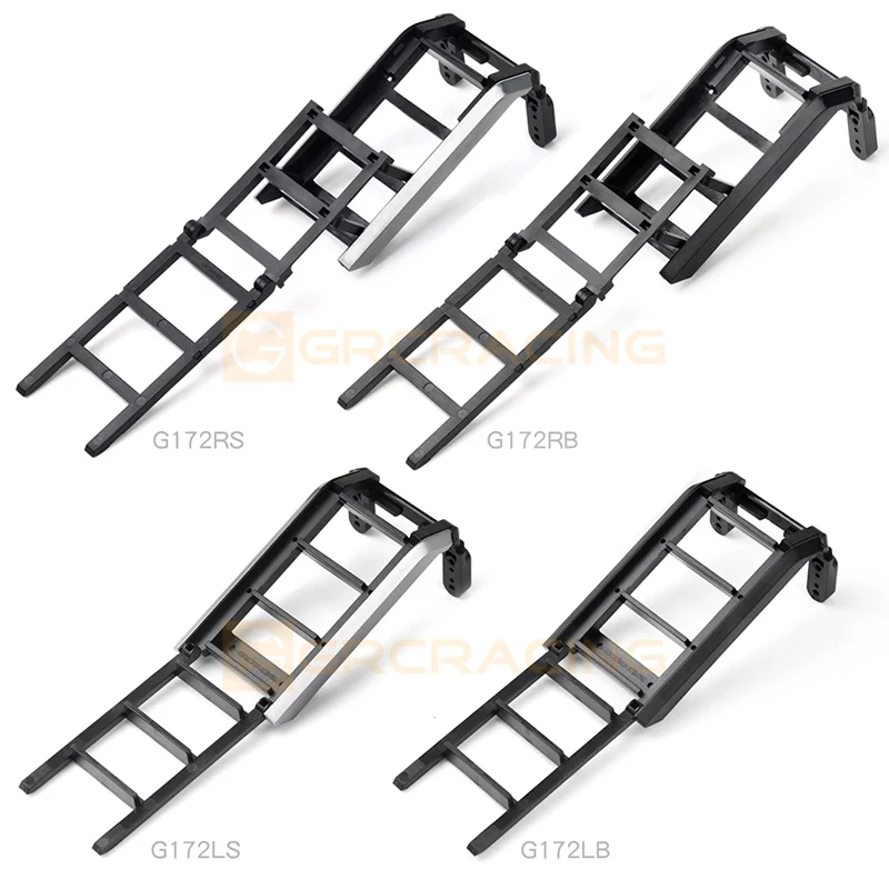 Simulated Side Window Folding Ladder for 1/10 RC Crawler Car Traxxas TRX4 Defender Bronco AXIAL SCX10 Universal Upgrade Parts