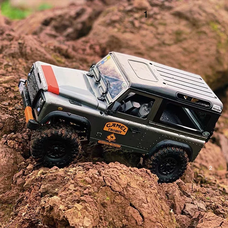 1:12 skala 2.4G 4WD MN99S Model RTR wersja WPL RC samochód i MN99S urządzenia do przechowywania zdalnie sterowana ciężarówka D90 Defender