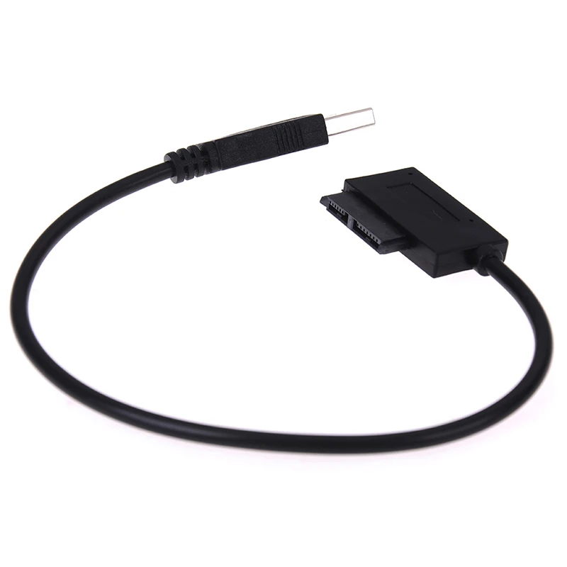 Usb To 7+6 13pin Slim Sata/ide Cd Dvd Rom Optical Drive Cable Adapter For Notebook Laptop
