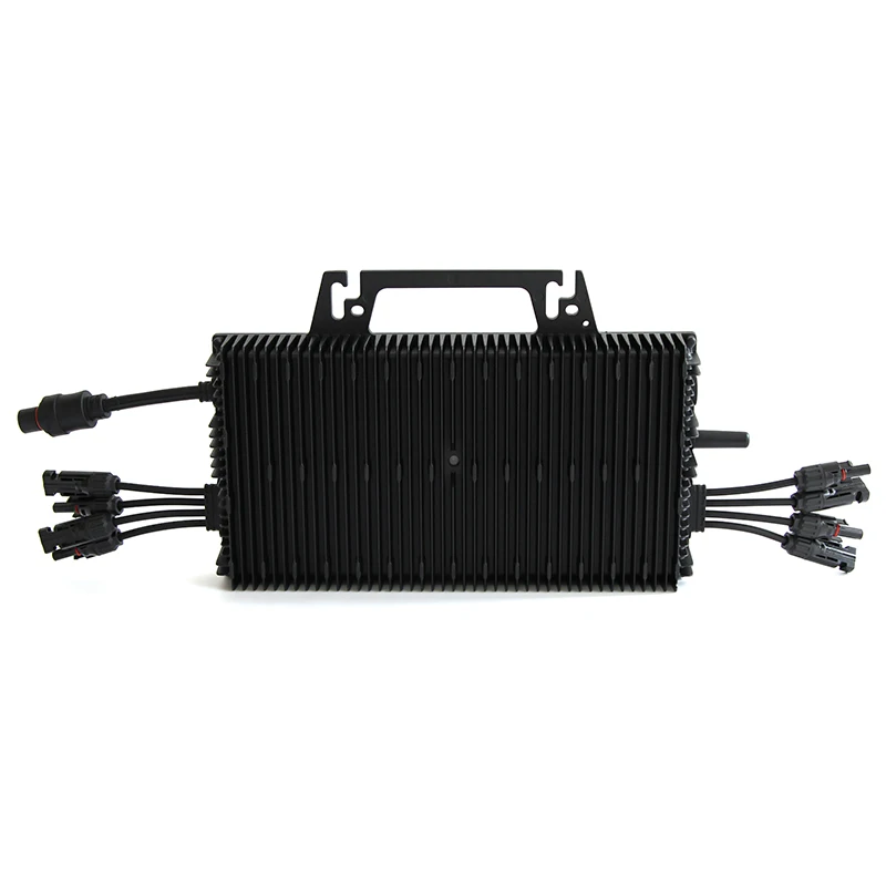 1600W WiFi Smart Grid Tie Micro Inverter High Efficiency Waterproof EU Standard  Balcony PV Power Generation System