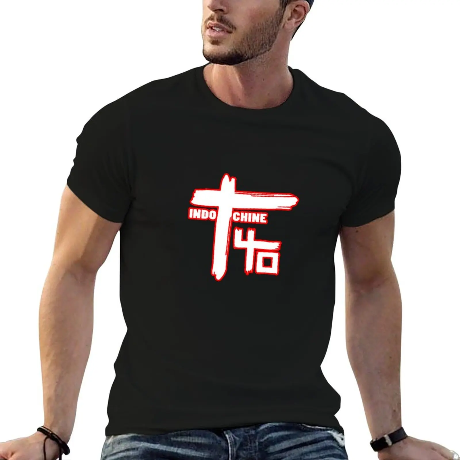 Best of Indochine band logo3 exselna Genres Rock, ?new wave Essential T-Shirt Fashion Pattern Printed Tee Shirt
