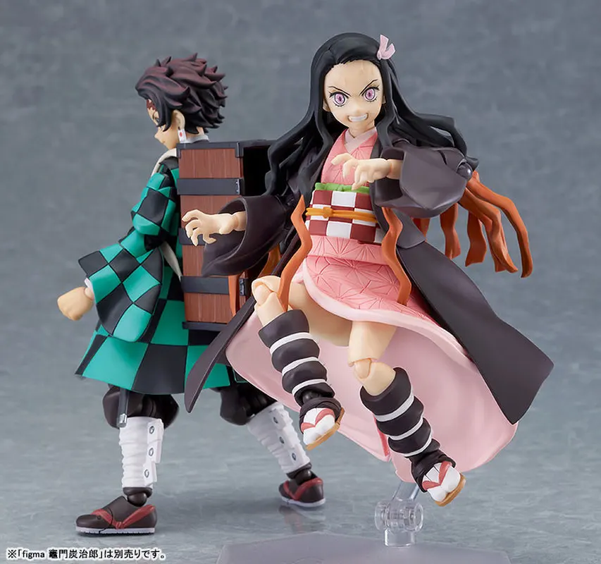 

Anime Figure Figma Chara Design Anime Model Collectible Toys Moveable Kamado Tanjirou Beautiful Girl 2d Model Decoration