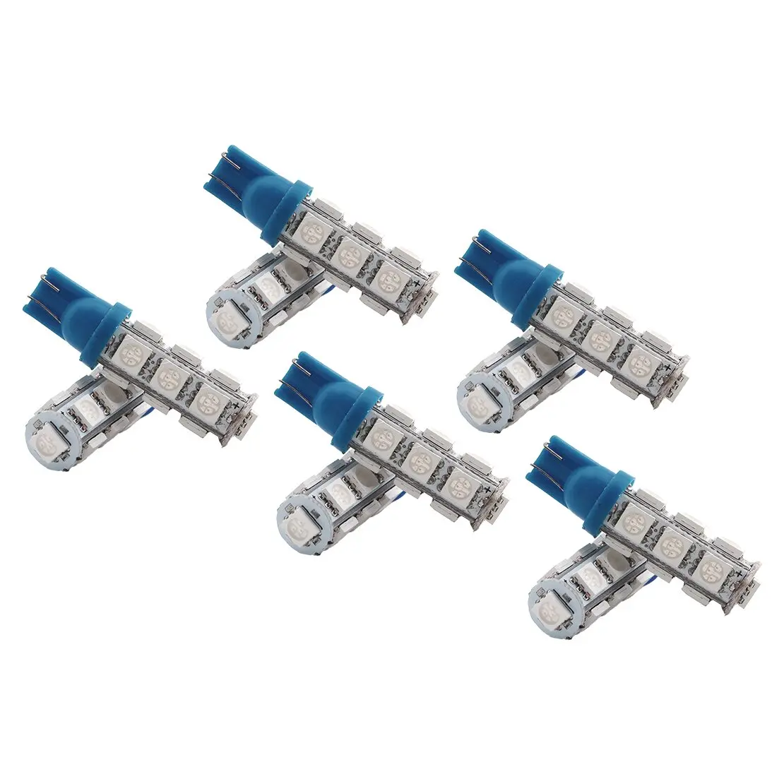 

10 шт. Ice Blue T10 5050 W5W 13SMD светодиодная лампа для автомобиля RV Camper 193 194 2821 922 158 160 161 161B 168 168A 912 12 В 5 Вт
