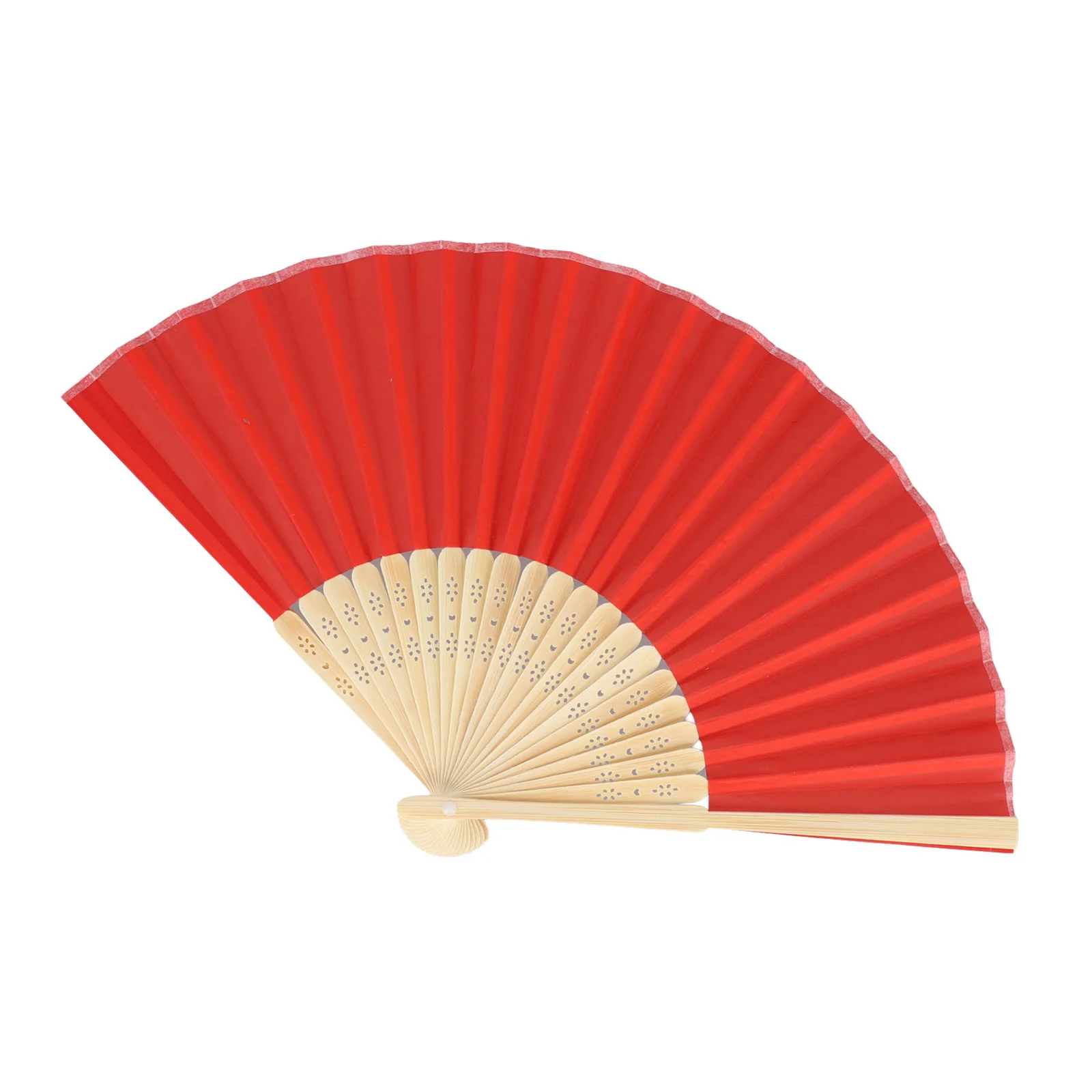 New Practical Folding Fan Silk Professional Replacement Souvenir Wedding Crafts Decoration Equipment Accessory