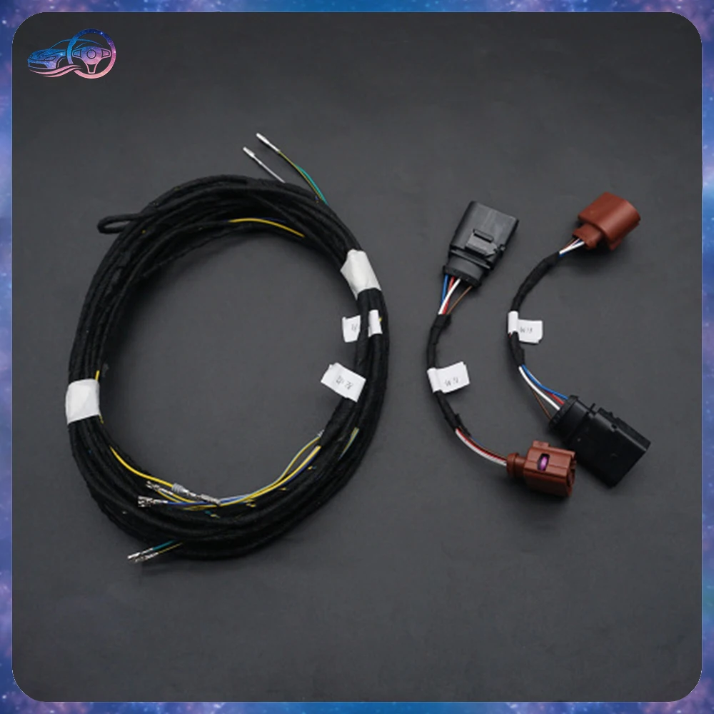 LED Dynamic Sequential Turn Signal Tail Light Wiring Harness Adapter For Audi A4 B9 2017-2024 Upgrade Kit
