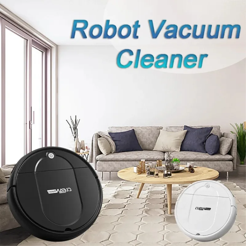 

New USB floor sweeping robot, home intelligent automatic sweeping and mopping robot, pet hair floor cleaning vacuum cleaner