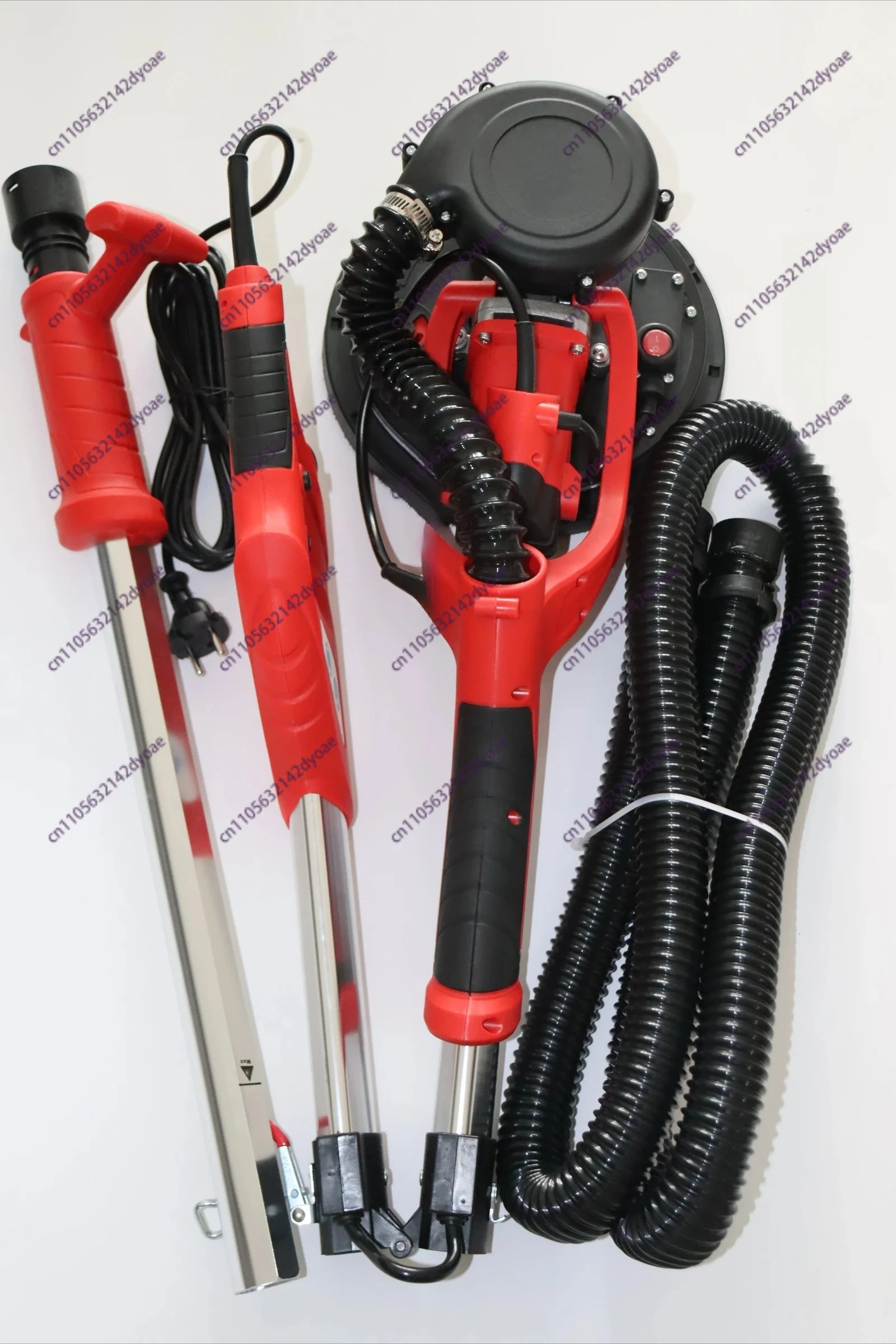 Drywall Sander 850W Brush Motor Electric Sander, with LED Strip Light and Vacuum Bag, Wall Sander