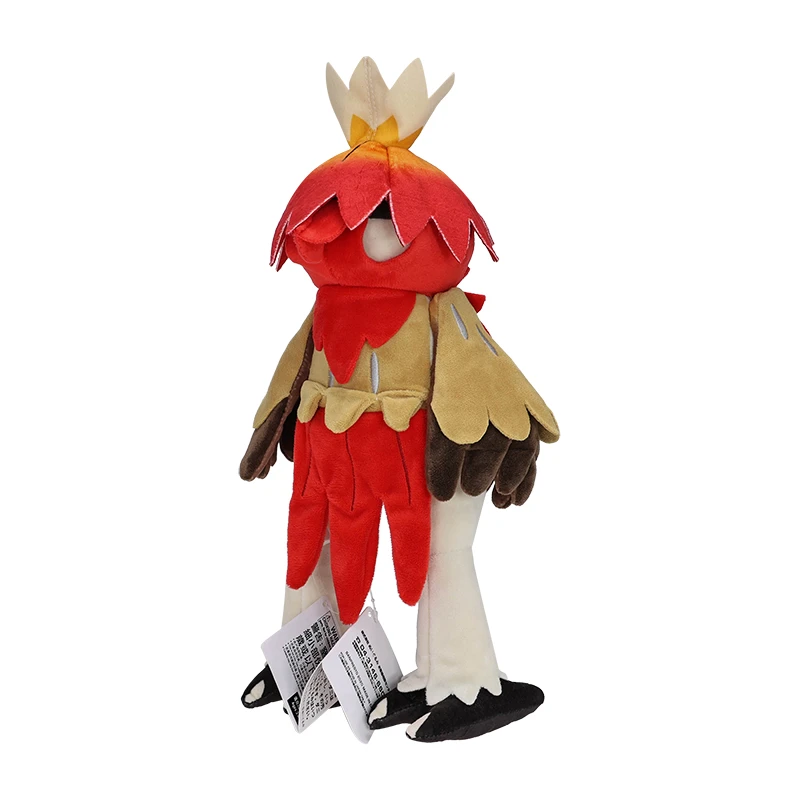 Pokemon LEGENDS Hisuian Decidueye 13 "ของเล่นตุ๊กตา,Pokémon Sword Shield ตุ๊กตาสัตว์ Scarlet Violet สวิทช์การ์ตูนเกม Teddy