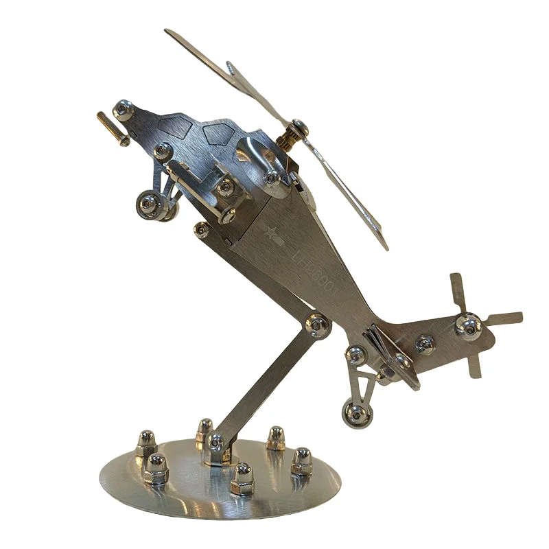 metal-3d-airplane-model-kit-stainless-vertical-saw-diy-handmade-assembly-detachable-toys-mechanical-airplane-ornament-crafts