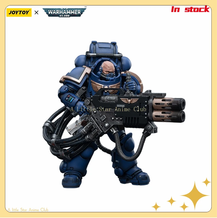

In Stock JOYTOY 1/18 Action Figure Warhammer 40K UItramarines Primaris Eradicator 2 Model Toys