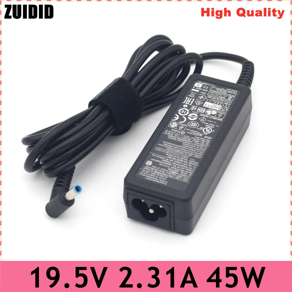 45W 19.5V 2.31A  Kék szín Belefordul Jegyzetblokk töltő Váltóáram Adapter számára Lóerő probook 400 430 X360 Notebook áram 740015-002 696694-001 854054-001