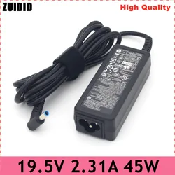 45W 19.5V 2.31A mavi ucu dizüstü bilgisayar şarjı AC adaptörü için HP ProBook 400 430 X360 dizüstü bilgisayar gücü 740015-002 696694-001 854054-001