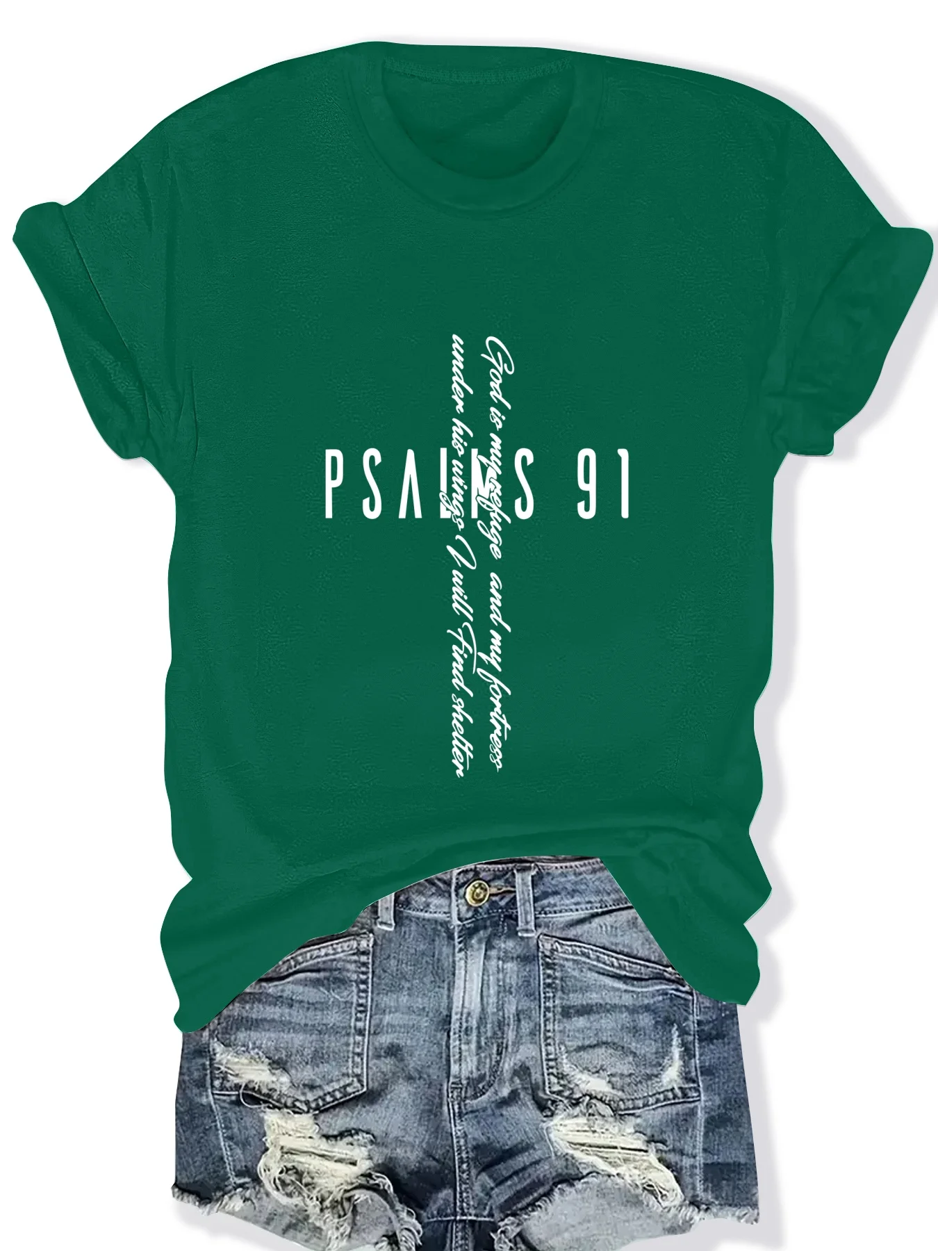 

Fashionable Ladies round Neck Short Sleeve T-Shirt with Letter Pattern Print Casual Comfortable Women's Top