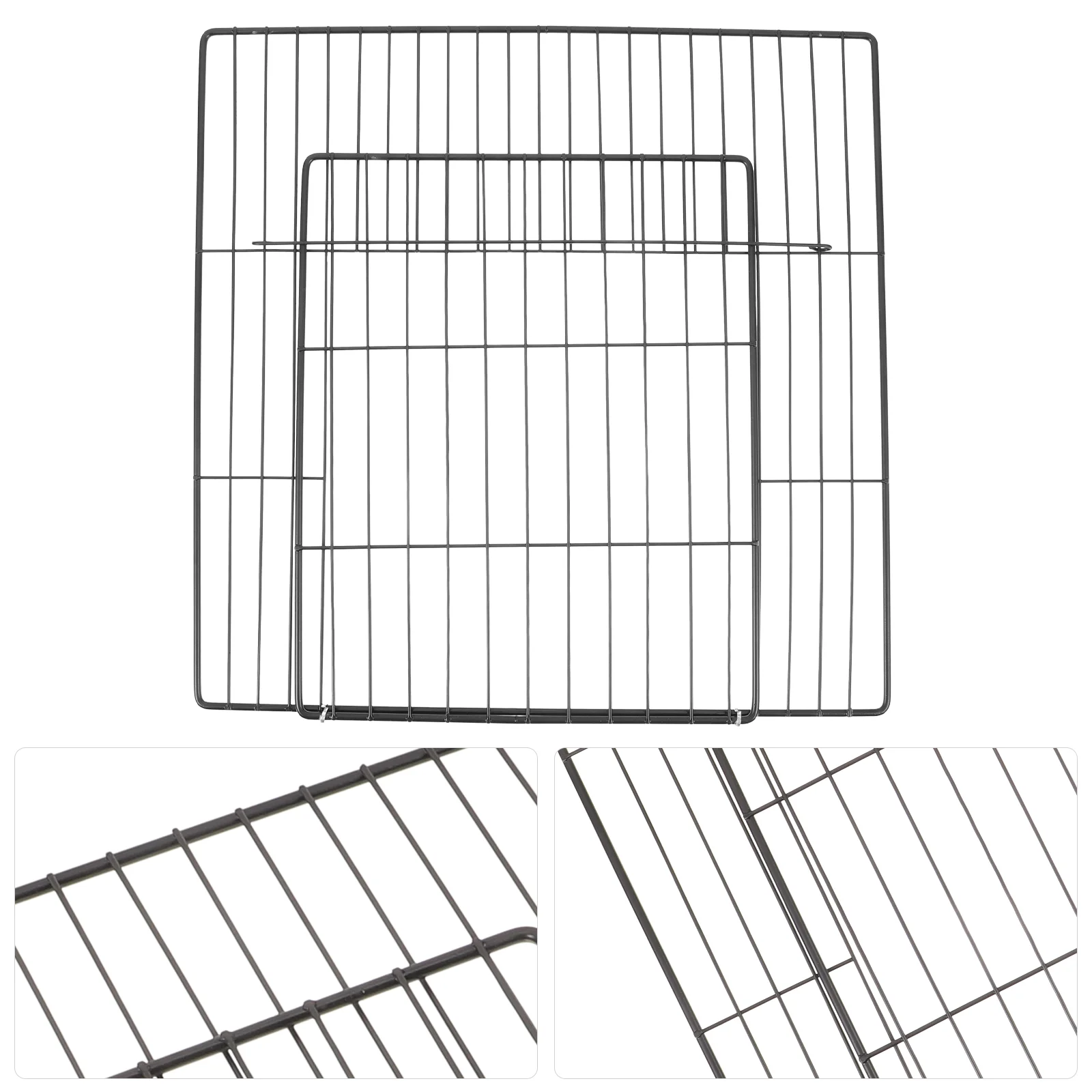 Cat Cage Piece Medium Wire Dog Door Small for Crate Cages Mesh Dogs Metal Fence Gate Playpen Fencing DIY