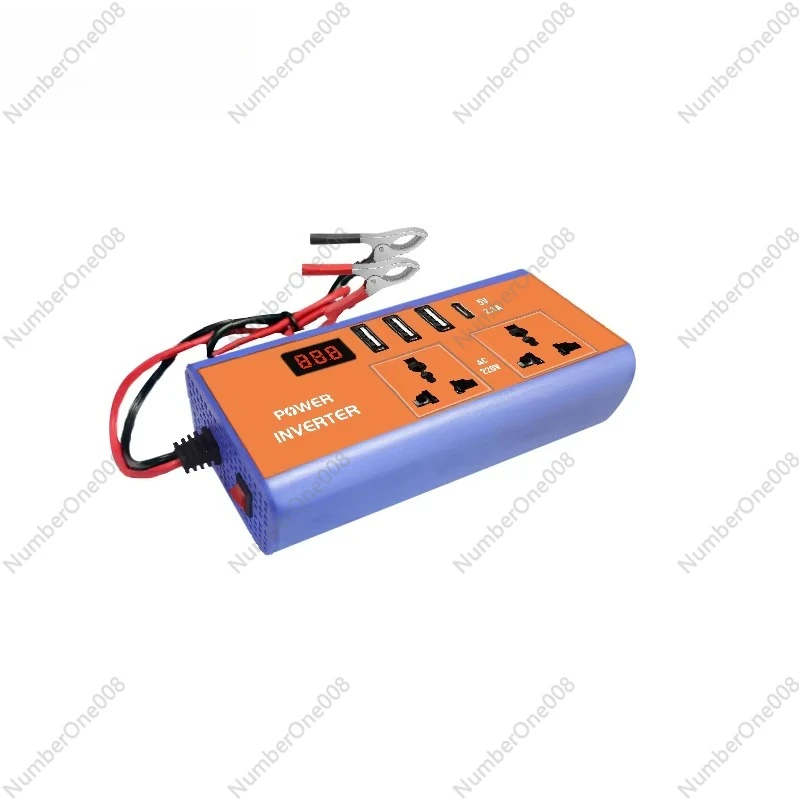 500W Car Power Inverter DC 12V to 220V AC, Modified Sine Wave with Dual USB & Digital Display for Camping Emergency Africa