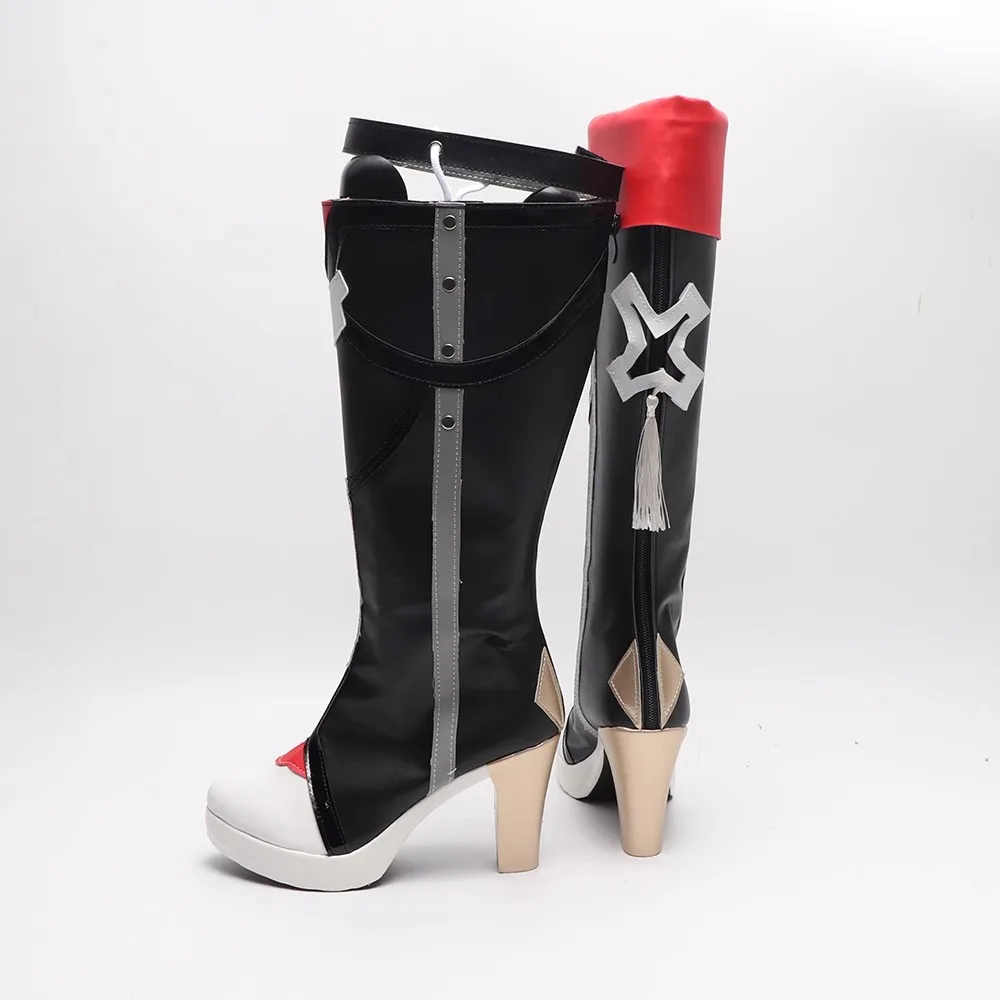 Honkai Star Rail Topaz Cosplay Laarzen Comic Game Rollenspel voor Vrouwen Mannen Anime Party Laarzen Halloween PU Karakter Schoenen