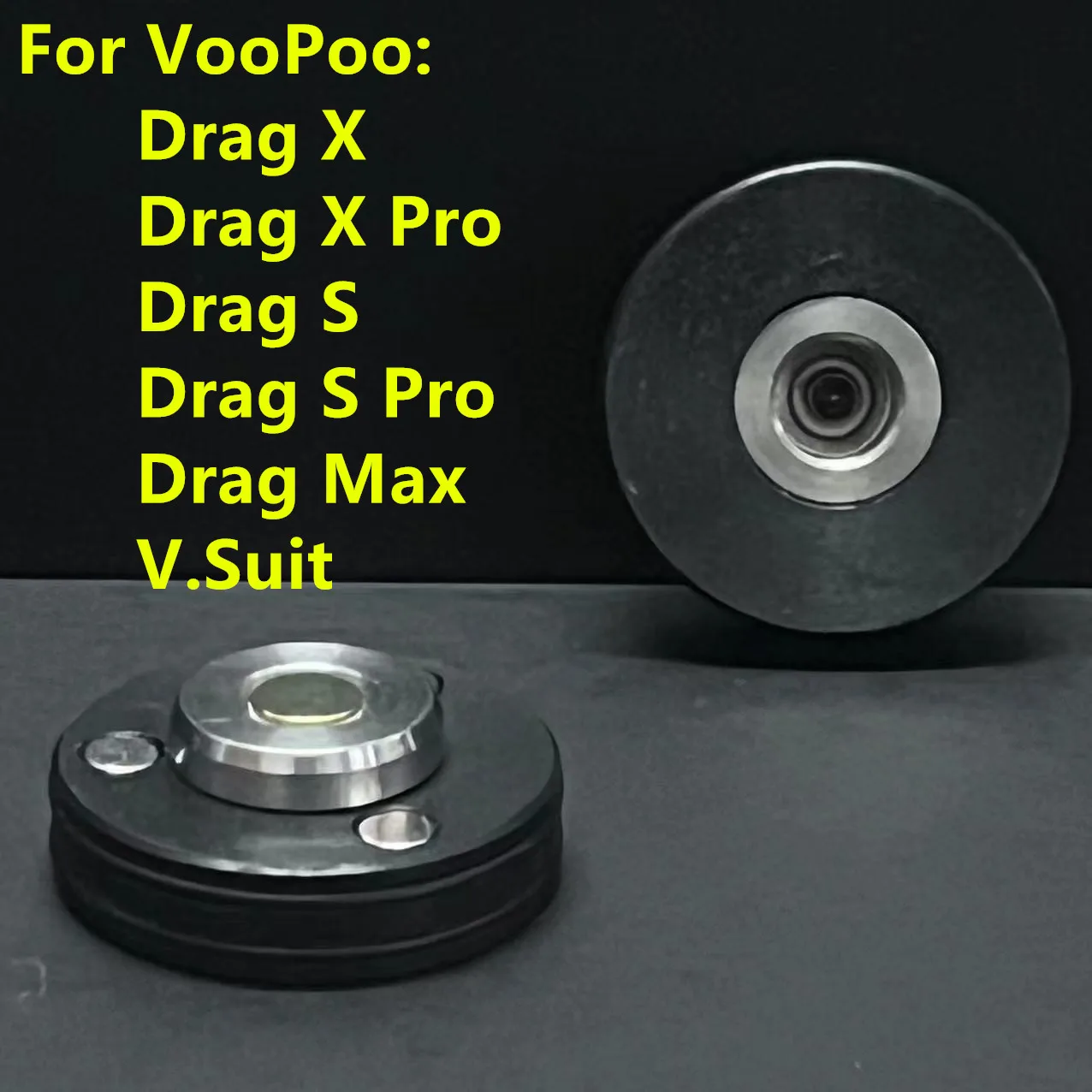 Adaptador 510 para VooPoo Drag X Drag S Drag Max V.Suit Mod Pod Kit Compatible con todo tipo de tanques atomizadores 510