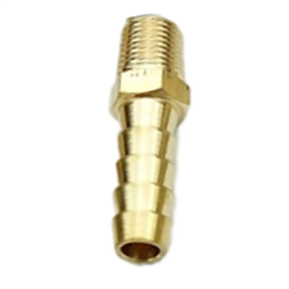 

Brass Fitting 5 Pack 1/4 Hose Barb Fitting Plumbing Systems 300 PSI Maximum Pressure Durable Brass Material Easy Installation