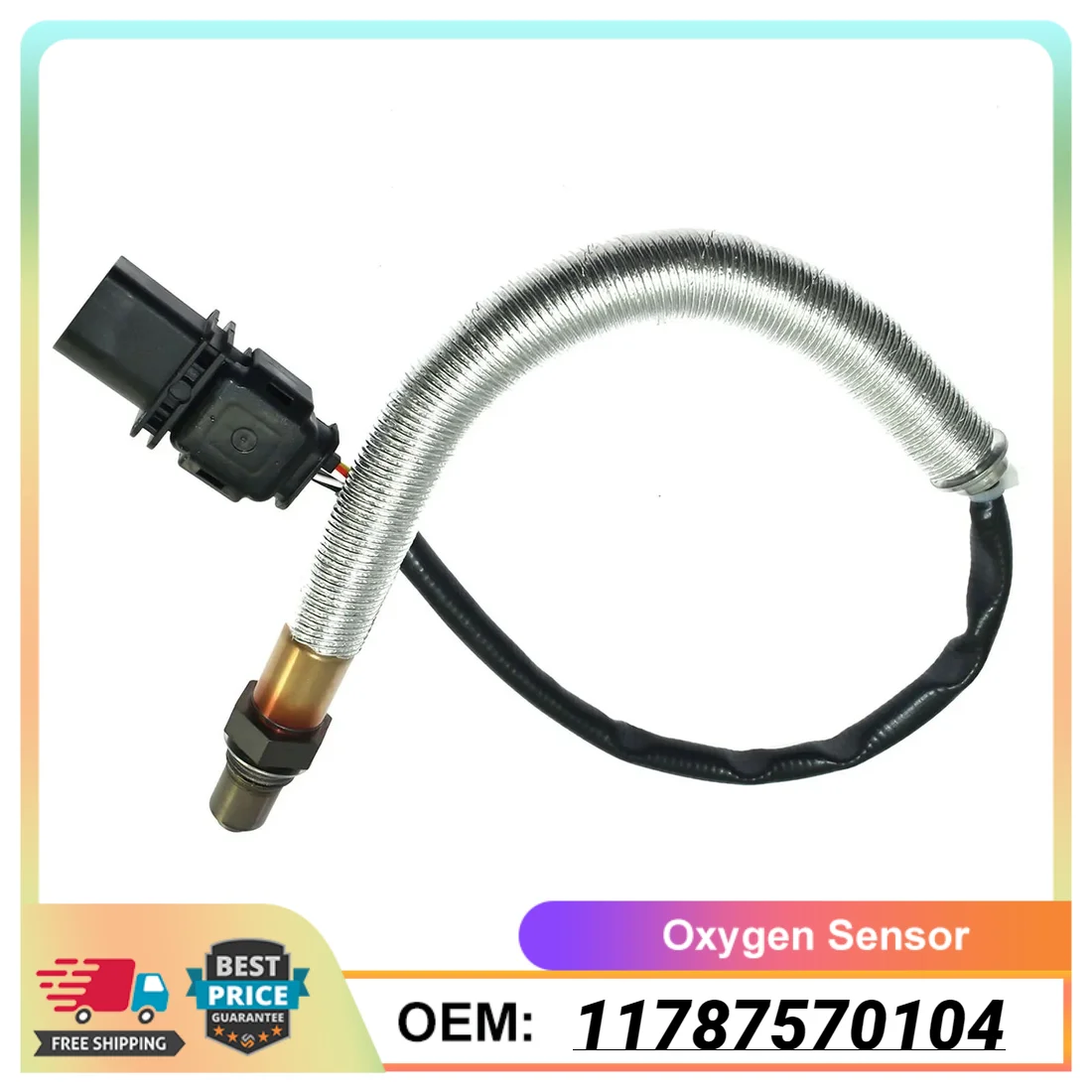 1PCS Oxygen Sensor 11787570104 For BMW 7 Series 2005-2008, 6 2004-2007, 5 2004-2010, 3 2004-2011, 1 2005-2007 Car Accessories