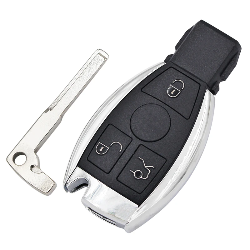 VVDI BE Key Pro versione migliorata per Mercedes Benz Smart Key Shell 3/4 Button con Logo 315/433MHz può sostituire MB BGA Token