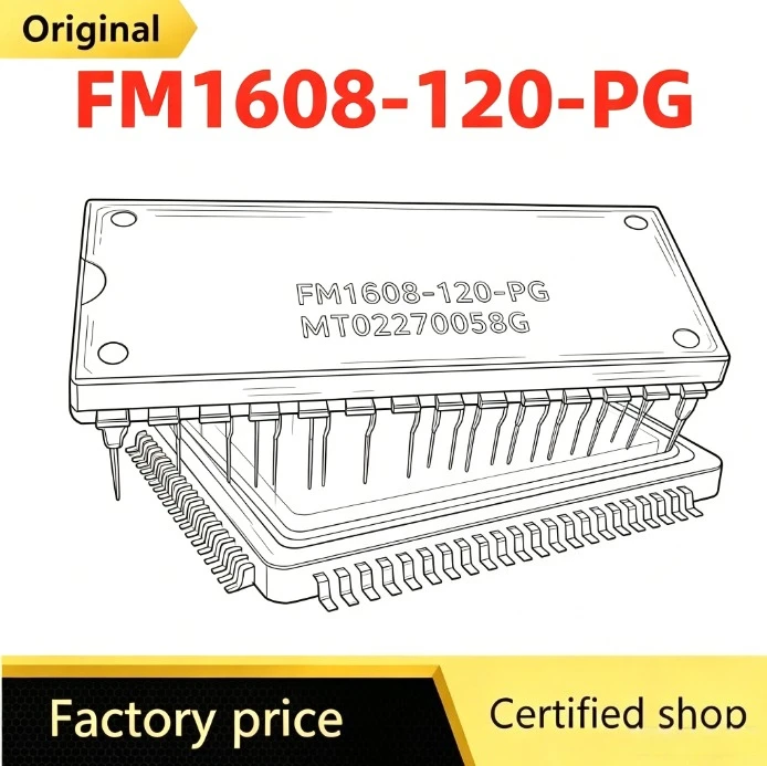 5-10PCS FM1608-120-PG DIP-28 Original New Memory Chip IC