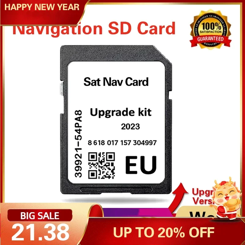 

16GB for Suzuki Swift 2016-2021 Navi SD Card Map Vitara Sat Nav Slda 2023 Navigation GPS Car Flash Memory Karte