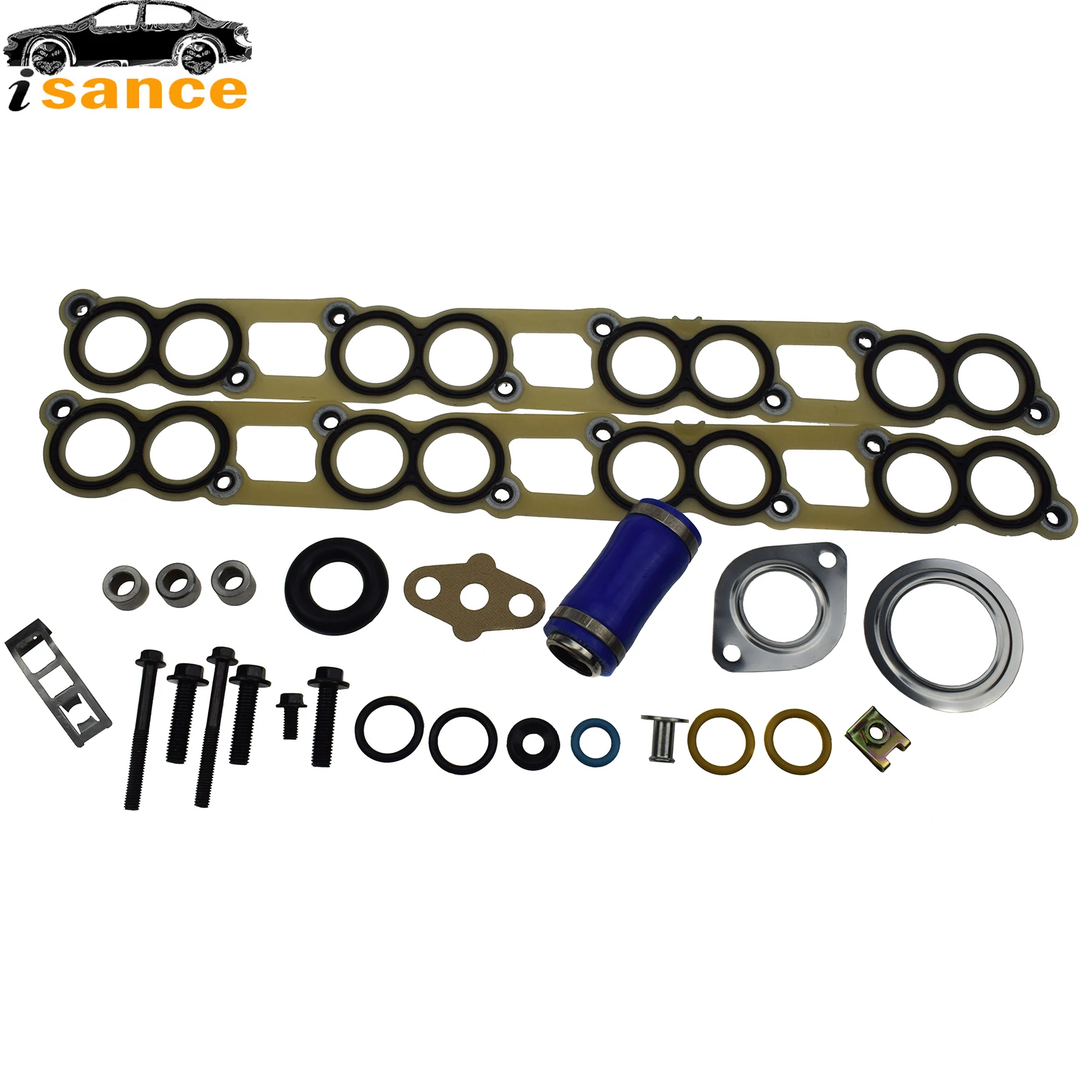 MFD Intake Manifold & EGR Cooler Gasket For Ford Powerstroke Diesel 6.0L 2003-2010 3C3Z9T514AG 3C3Z9439AA 3C3Z9433BJ MS19311