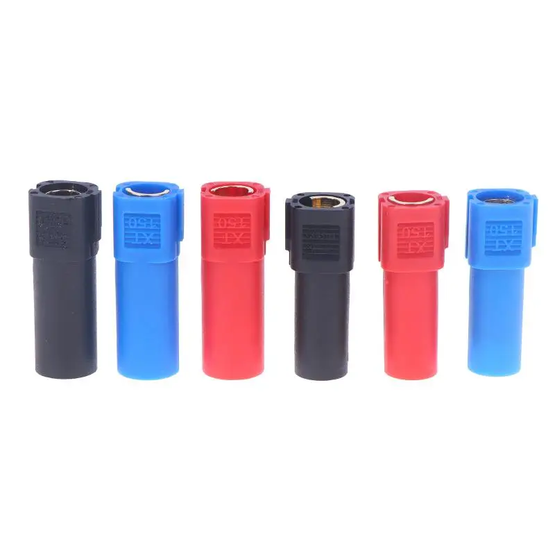 HMA76-5PCS Amass XT150 6 مللي متر رصاصة موصل قابس مهايئ مجموعة ذكر أنثى 130 عالية تصنيف أمبير لبطارية يبو RC