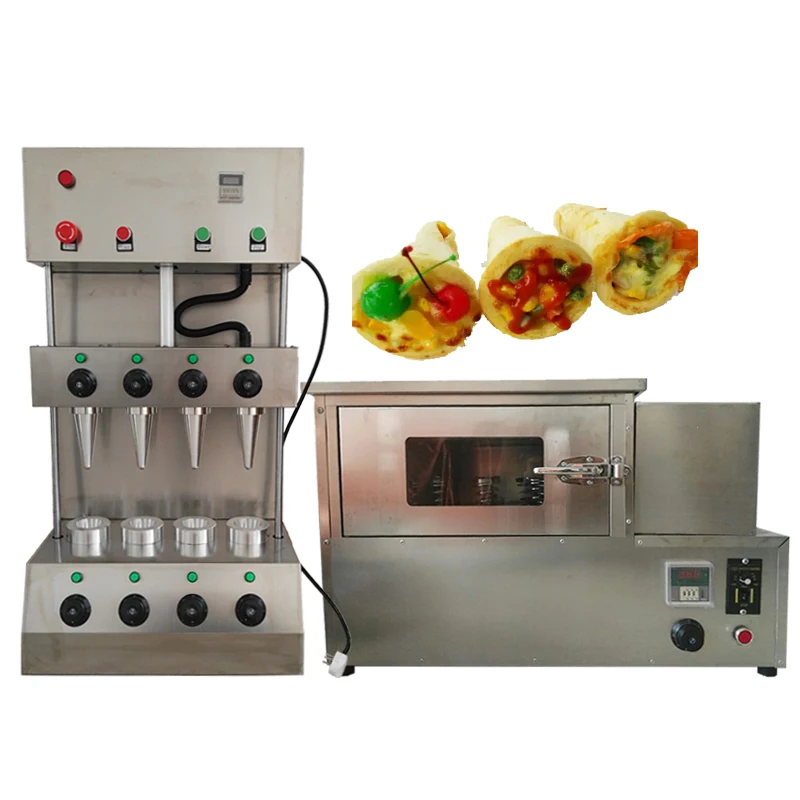 Popular Pizza Cone Machine Cone Pizza Oven Commercial Pizza Cone Maker Stainless Steel Healthy Snack Food Machine