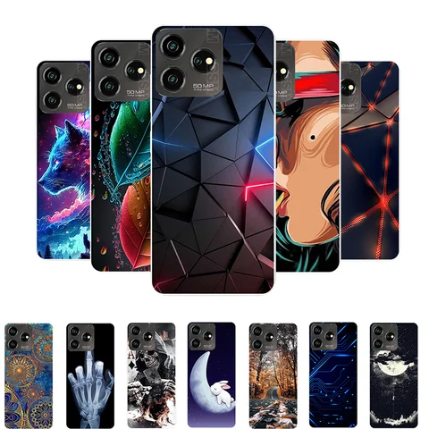For ZTE Axon 50 Lite Case Silicone Back Cover Phone Cases for ZTE Axon 50 Lite 8050 Soft Case on Axon 50Lite Fundas Cartoon