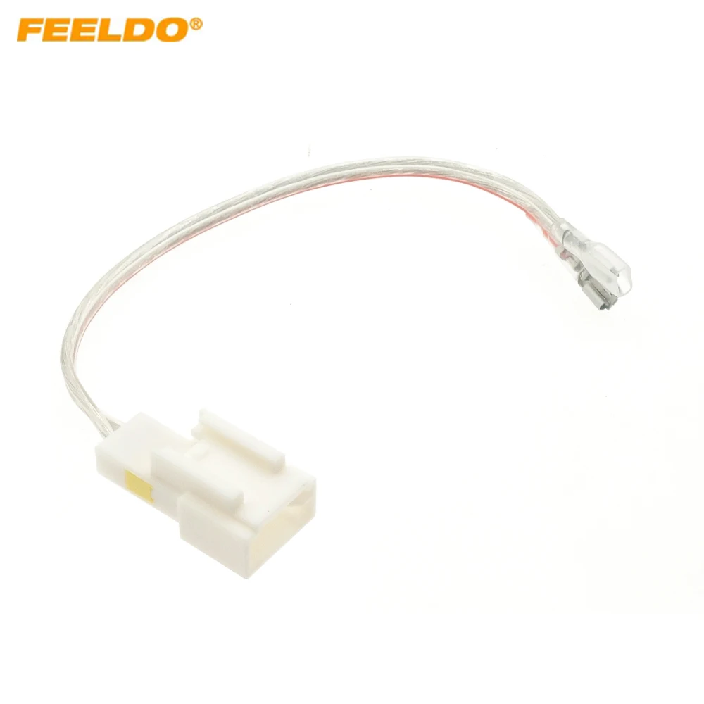 FEELDO 1PC Car Speaker Adapter Connector Plug for Toyota Scion Mitsubishi Subaru Speakers Wire Wiring Harness Cable