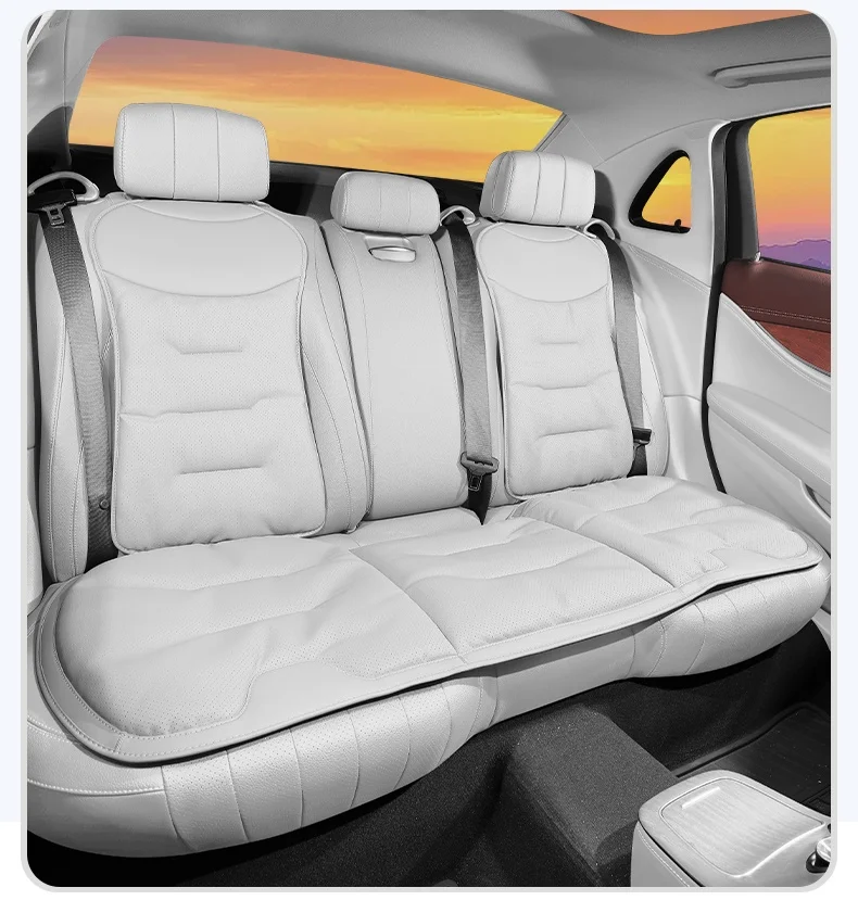 Für BYD Ato 3 Fafengtang F3 E6 Yuan Song Plus EV F0 Qinhan Dolphin S6 Autositz-Rückenlehnenkissenbezug Leder-Sitzschutzpolster – Detail 26