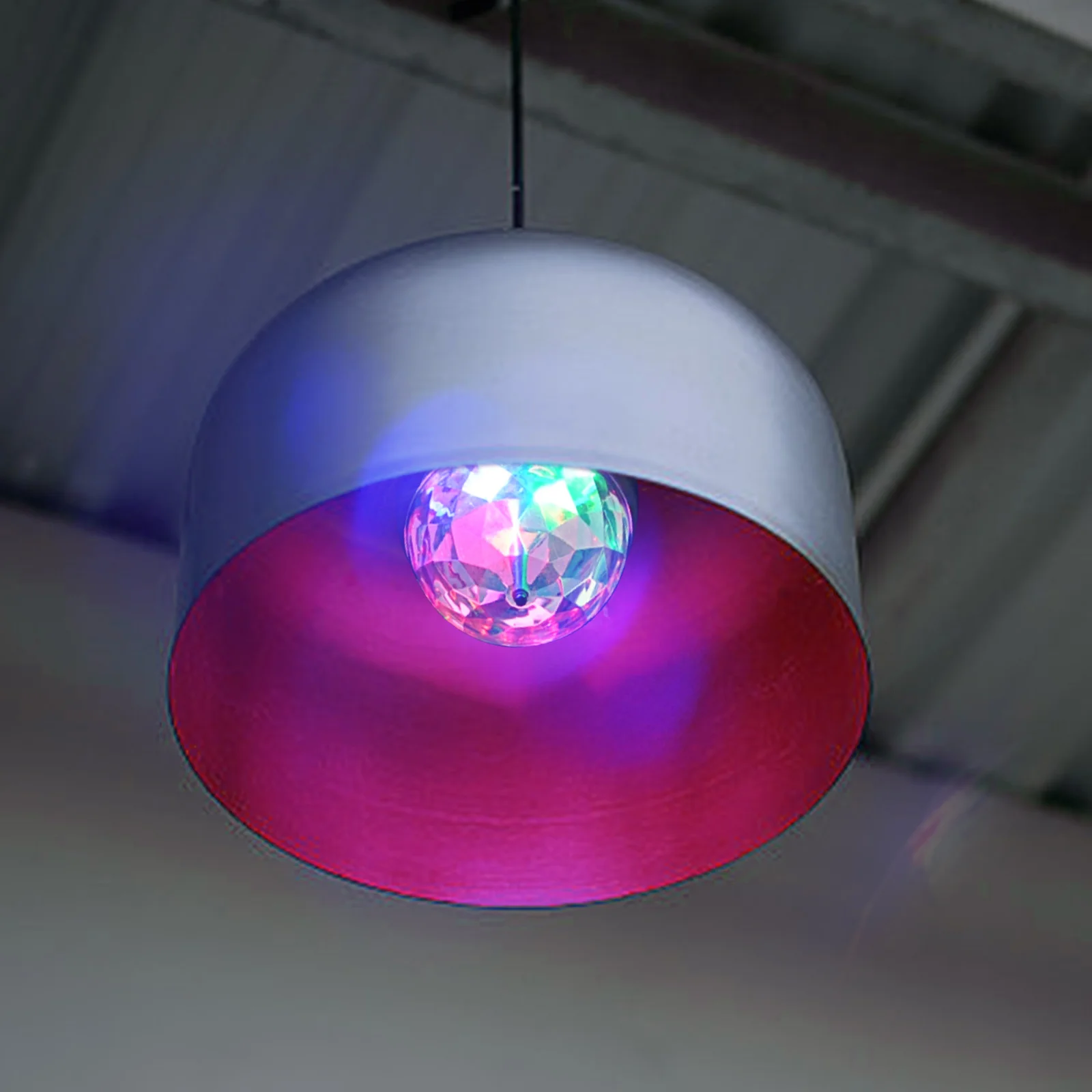 

E27 3W Colorful LED Rotating Lamp W998 Light Bulb Romantic Atmosphere Dance Party Decor Energy Saving