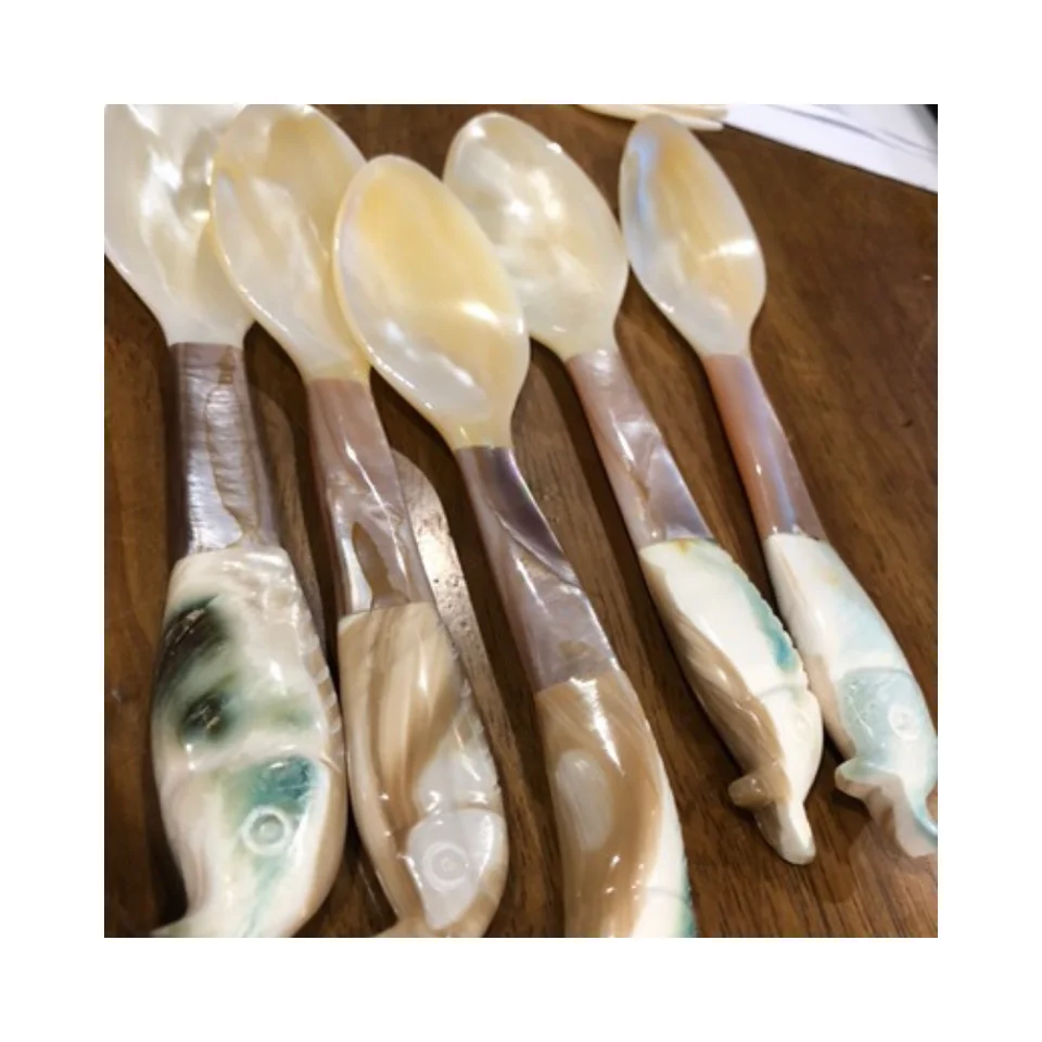 Cheap Pr Mother of Pearl  Kitchenware  Price for Lovely Spoon Suitable for Luxury Dinnerset