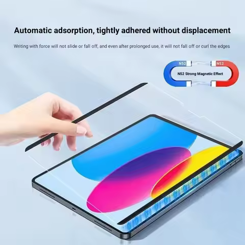 Removable Magnetic Like Paper Film For Lenovo Xiaoxin Pad Pro 12.7 2025 2023 Tab M11 2024 TB330FU M10 Plus 3rd 10.6 P11 Pro 11.2