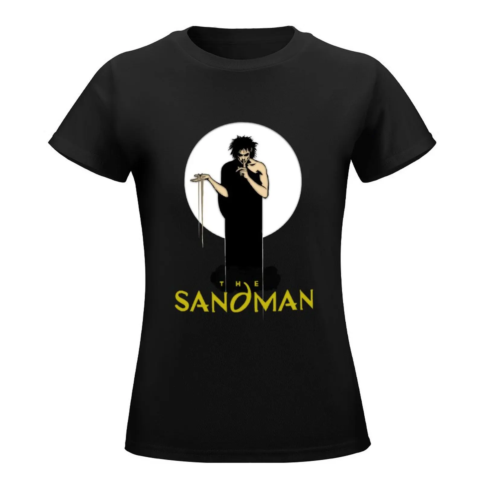 Funny Man Sand Man Neil Gaiman'S Sandman Graphic For Fans T-Shirt animal print shirt for girls lady clothes tops for Women