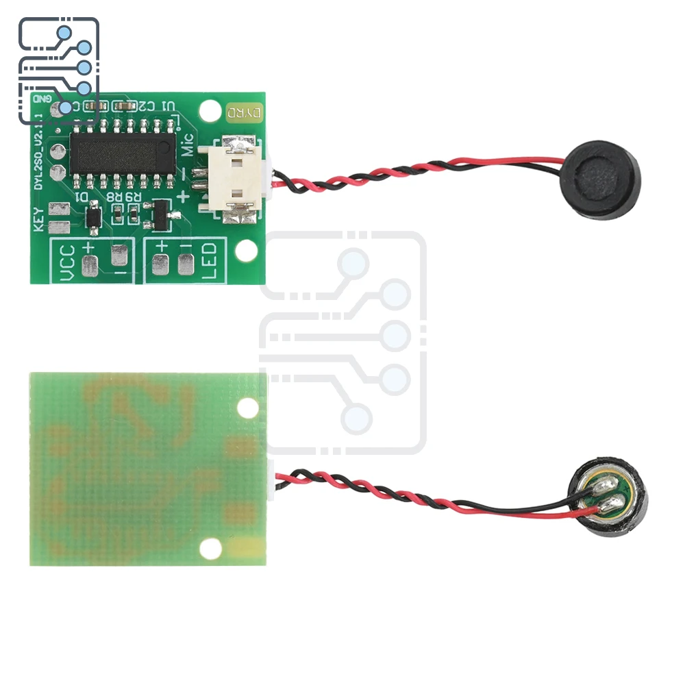 Voice switch control board Night light circuit driver board Voice-controlled delay switch 3V-5V AI offline voice control board